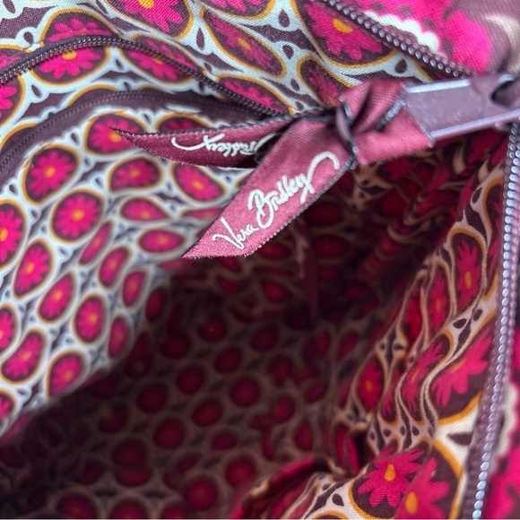 Vera Bradley Carnaby Floral Tote Shoulder Bag Handbag Purse - Picture 12 of 16